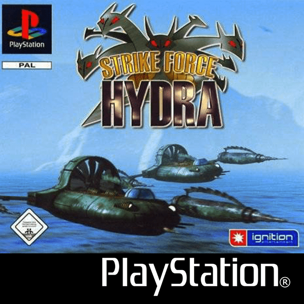 Strike Force Hydra box art for Playstation